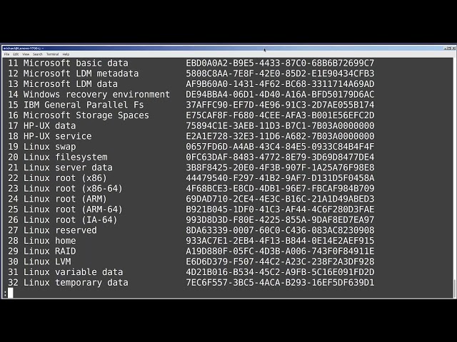 Linux Command Line (88) fdisk