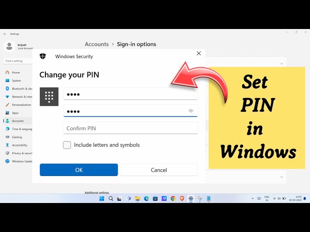 How to Set Password on Windows 11 | How to Setup Windows Hello PIN in Windows 11