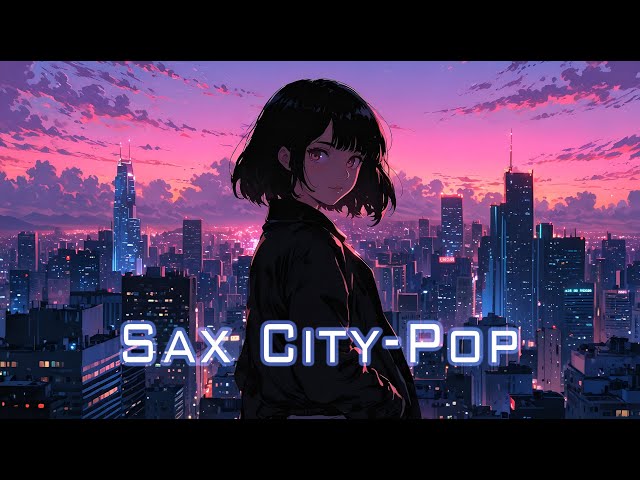 City Pop🌠Relaxing Saxophone Music and Mix with Upbeat Rhythms for Stress Relief&Adjust Status
