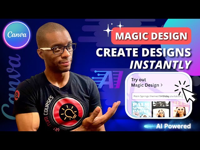 Canva Magic Design | Create AI Generated Designs Instantly!