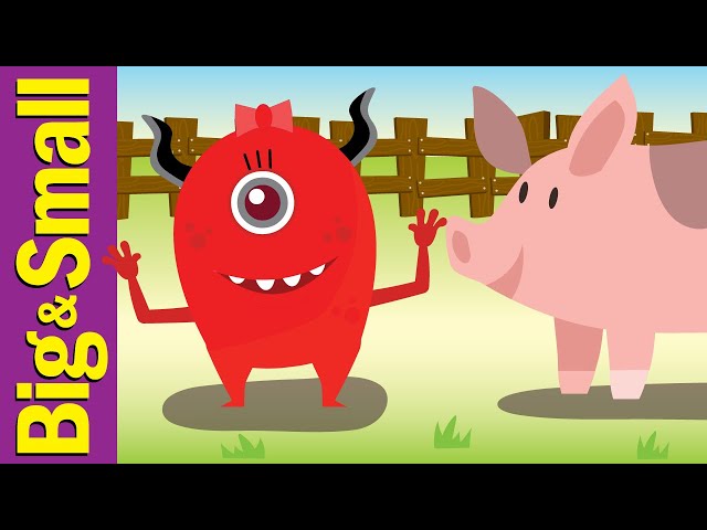 Big and Small Animals Song | Fun Kids English