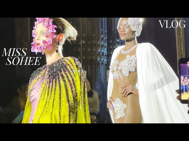 Paris Fashion Week vlog: Miss Sohee Haute Couture SS23 (the designer's first show in Paris)
