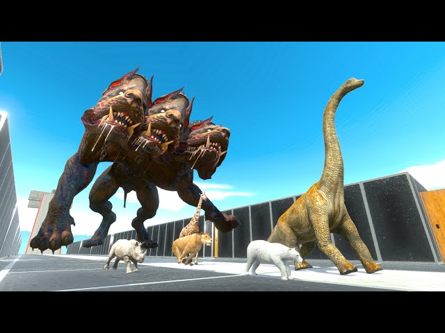 Escape from the Corridor of Monsters - Animal Revolt Battle Simulator