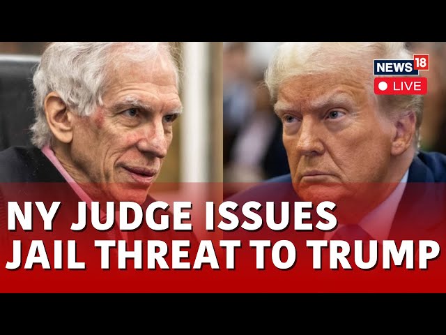 Donald Trump Hush Money Trail Live News | Trump Held In Contempt, Fined For Violating Gag Order N18L