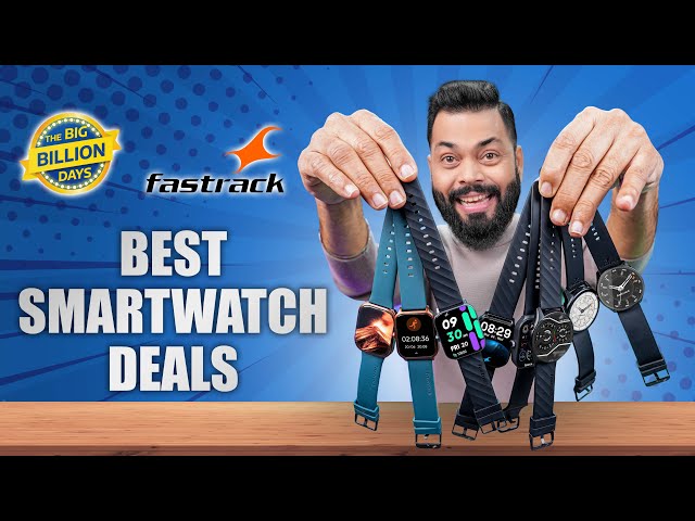 Best Smartwatch Deals In Flipkart BBD Under Rs.2000 ⚡Feat. Fastrack Smart