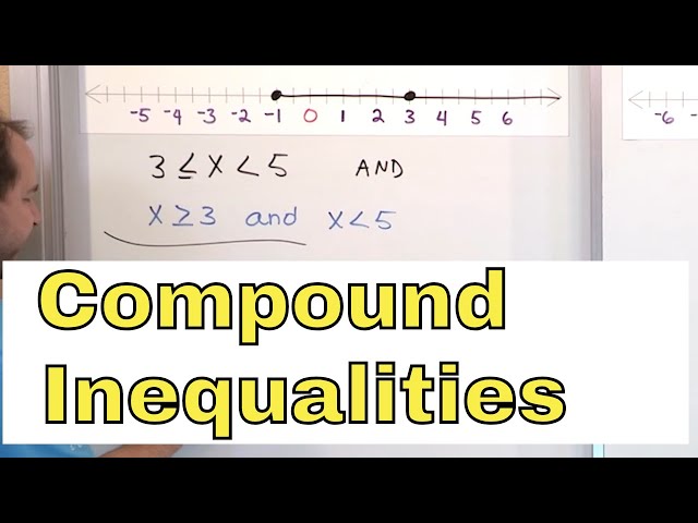 14 - Solving & Graphing Compound Inequalities in Algebra, Part 1