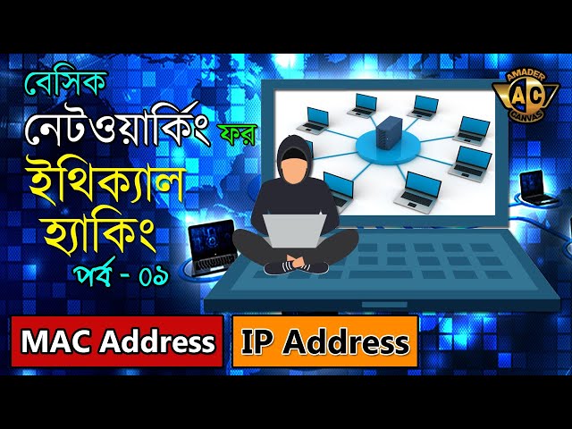 Networking Basic For Ethical Hacking, Part 1 | IP Address & MAC Address | Networking Bangla Tutorial
