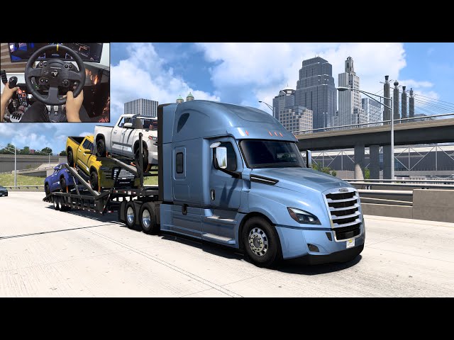 Kansas - American Truck Simulator | Thrustmaster TX gameplay
