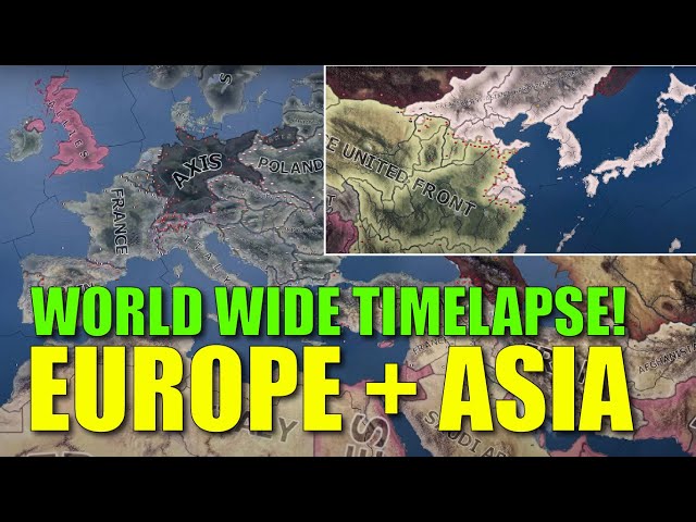 A Global War - Road to 56 WWII Timelapse