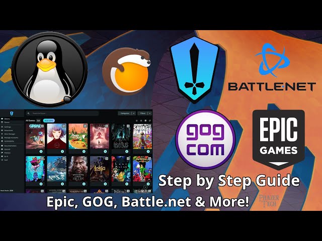 Linux Gaming Guide - Heroic Games Launcher & Lutris (Epic, GOG, Battle.net, & more)
