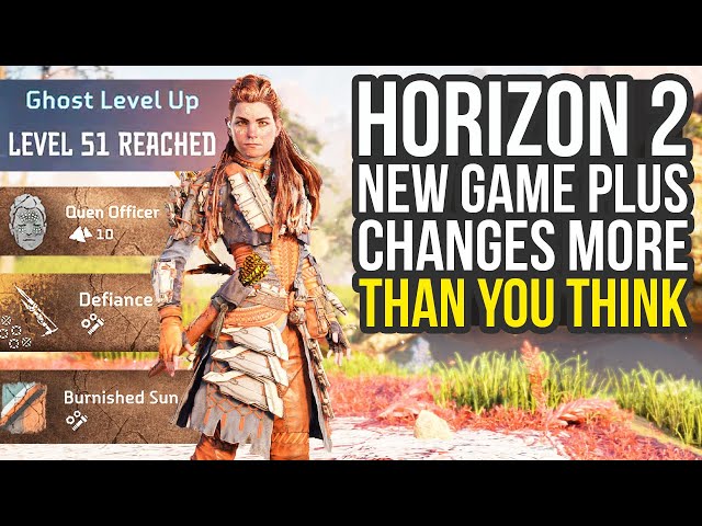 Horizon Forbidden West New Game Plus Tips, Secrets, New Items & More (Horizon Forbidden West NG+)
