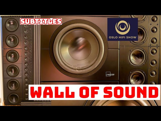 OSLO HIFI SHOW 2024: A wall of speakers