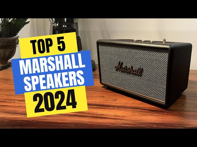 Best Marshall Speakers 2024 | Which Marshall Speaker Should You Buy in 2024?