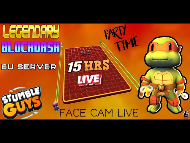 STUMBLE GUYS LIVE 🔥UNLIMITED BLOCK DASH🔥PLAYING WITH SUBSCRIBERS #stumbleguys #blockdash #live #fyp