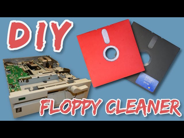 Let's make a DIY 5.25" Floppy Cleaner