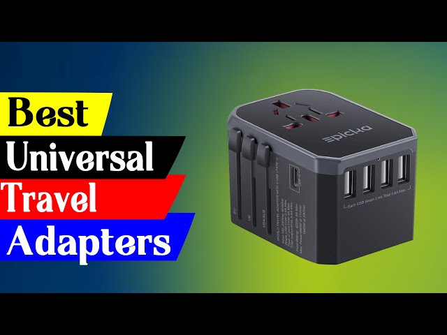 5 Best Universal Travel Adapters Reviews in 2024