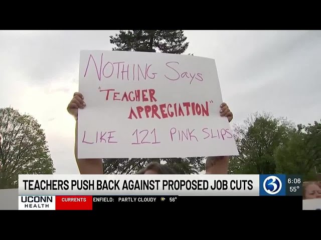 VIDEO: Proposed school budget cuts could get rid of 120 jobs in Enfield