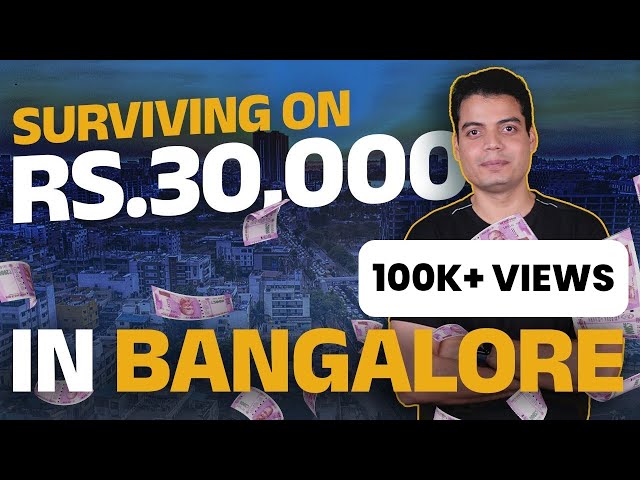 The REALITY of Living in BANGALORE under Rs 30,000 | Tanay Pratap Hindi