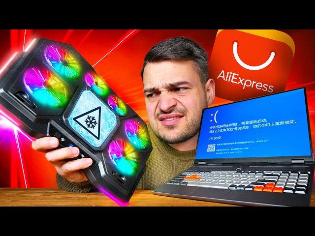-40°C?! Wir testen verrückte "Laptop Kühler" von AliExpress... #GamingSchrott