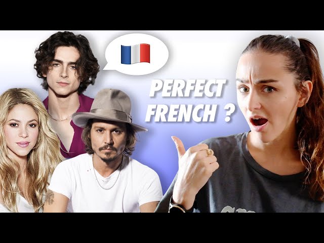 Is your French better than theirs ? Reacting to celebs speaking French 🇫🇷