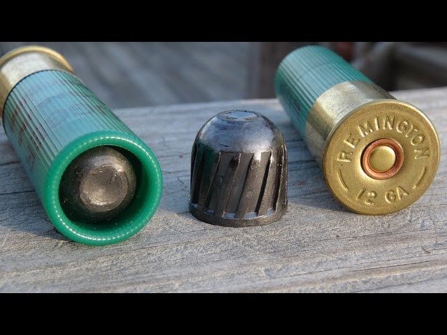 Remington 12 GA 3" Magnum Slug Gel Test