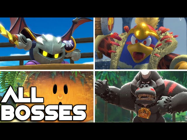 All Bosses in Kirby and the Forgotten Land