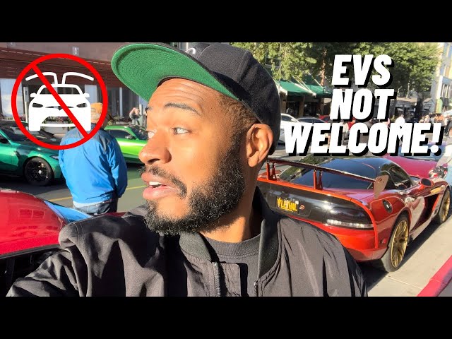 I Took Our 2023 VW ID.4 Pro S To A Supercar Meet-Up...EVs vs ICEVs