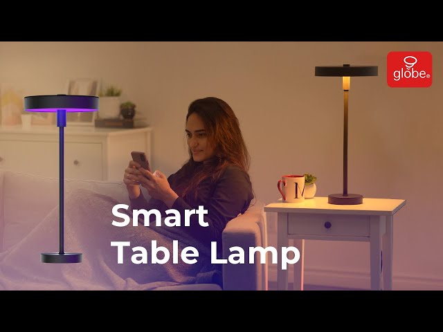 Smart Table Lamp (LED Integrated) | Smart Home Made Easy - Globe Electric