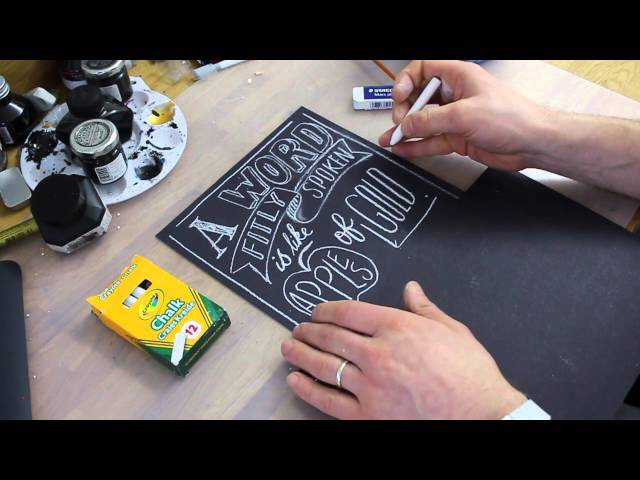40acts Chalk Lettering