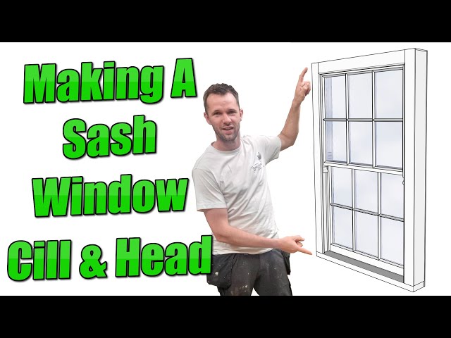 Making the Cill And Head On a Sash Window Part 2 - Mighton Series