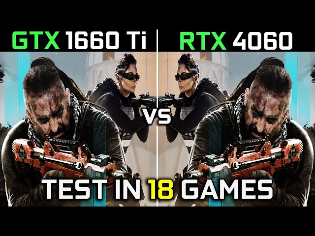 GTX 1660 Ti vs RTX 4060 | Test in 18 Games at 1080p | How Big Is The Difference? | 2023