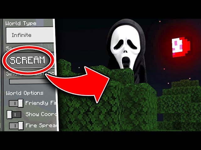 Do NOT Use The SCREAM Seed in Minecraft Pocket Edition...