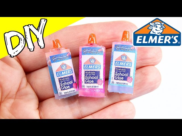 DIY Miniature Elmer's Glue [REALLY WORKS]