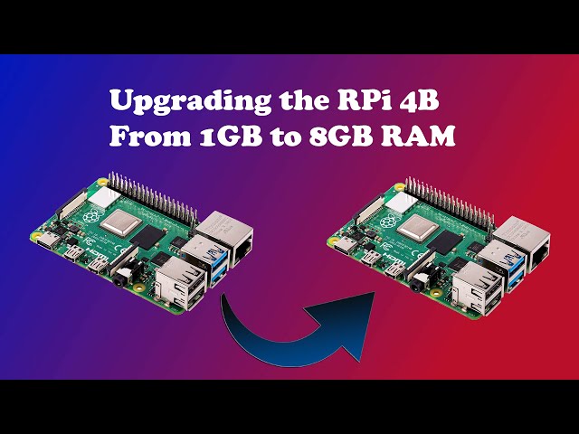 Raspberry Pi 4 RAM Upgrade - Tutorial🤫