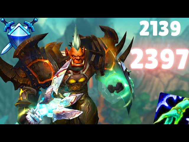 Restoration Shaman Solo Shuffle 2139 to 2397 Rating | WoW PvP Dragonflight S4 [10.2.6]