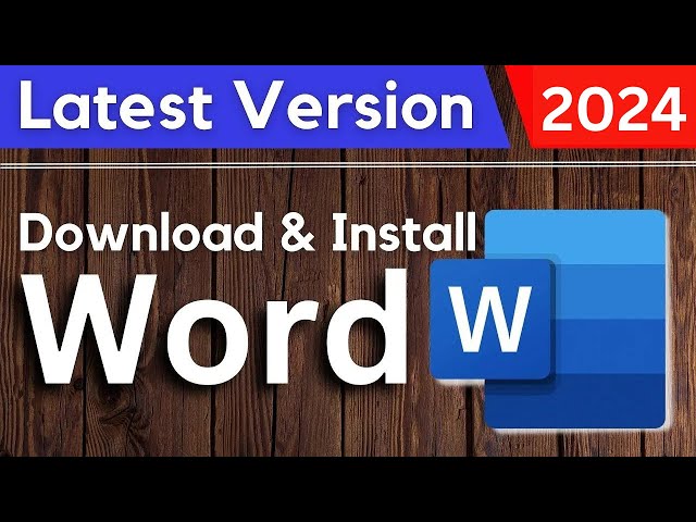 How to Download & Install Microsoft Word On PC/Laptop [ 2024🔥] #word