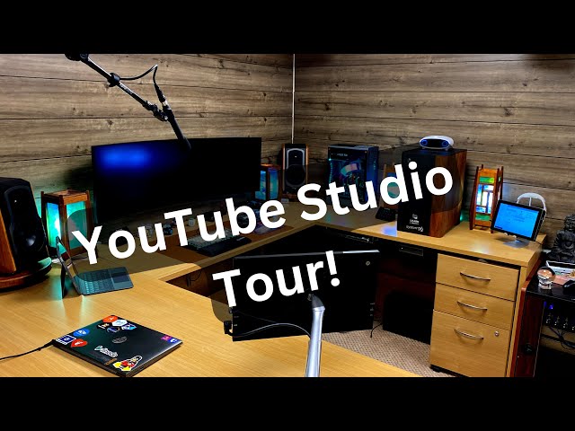 Taking a Tour of my Awesome Home Office/YouTube Studio