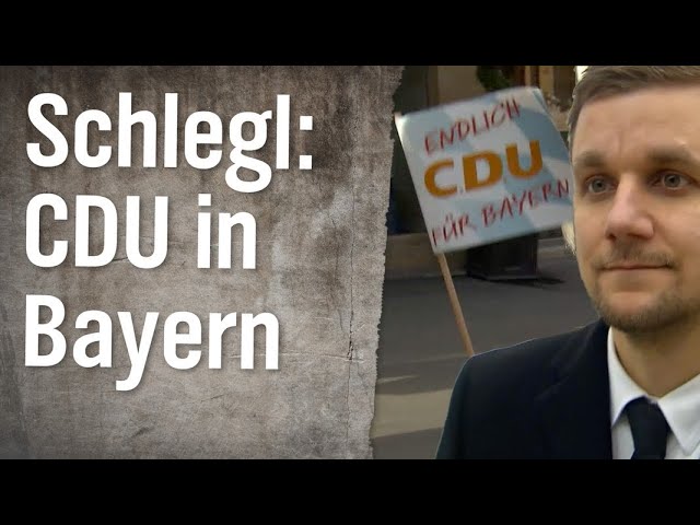 Schlegl in Aktion: Endlich die CDU auch in Bayern wählen! | extra 3 | NDR