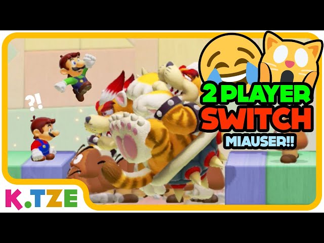Super Mario 2 Player Switch 😁😂 Miauser Attacke | K.Tze