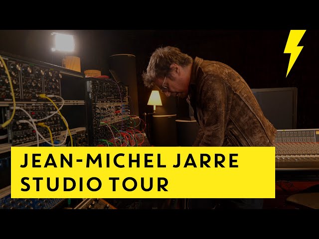 Touring Jean-Michel Jarre's Studio In Paris