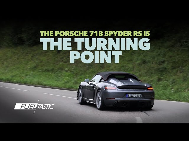 Here's why the 718 Spyder RS is no longer a Porsche Boxster