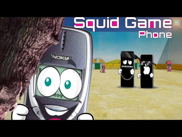 Phone Squid Game| Nokia vs iPhone vs Samsung