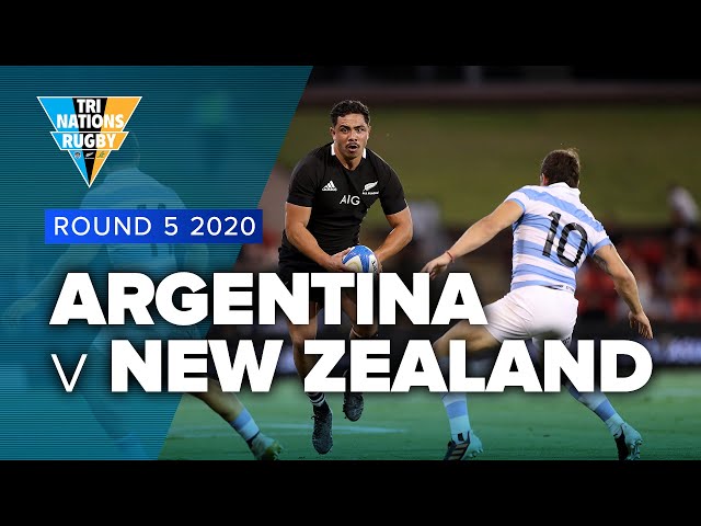 Tri Nations 2020 | Argentina v New Zealand - Rd 5 Highlights