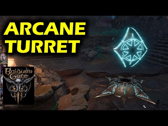 How to Destroy Arcane Turrets | Baldur's Gate 3