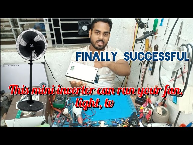 how to make DC to AC 220V powerful inverter