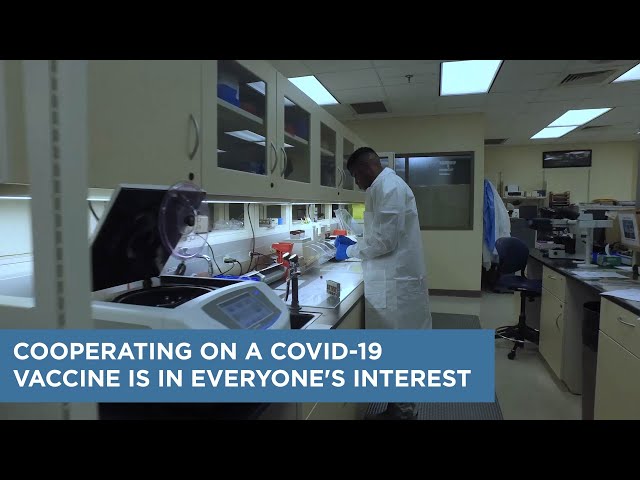 Cooperating on a COVID-19 vaccine is in everyone’s interest