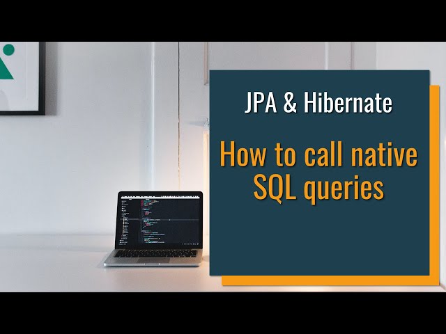 How to call native SQL queries with JPA and Hibernate