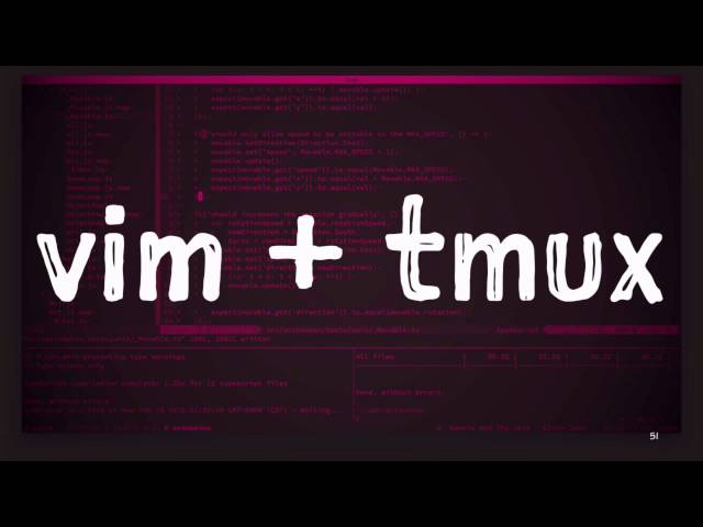 vim + tmux - OMG!Code