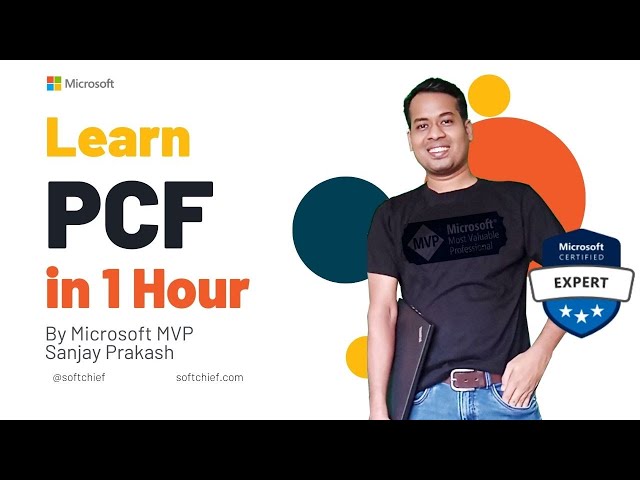 Learn PCF Power Apps Component Code Component in 1 Hour | Installation, Demo and Use in Dataverse