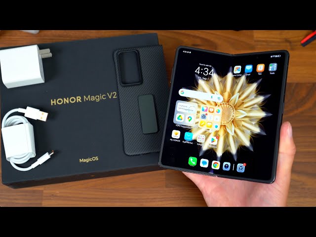 Honor Magic V2 Unboxing and Hands On!